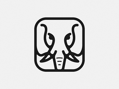 Elephant Icon / Logo branding elephant icon logo logo design logoicon simple vector