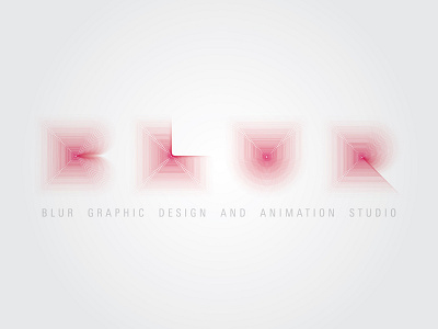 Blur Graphics typography