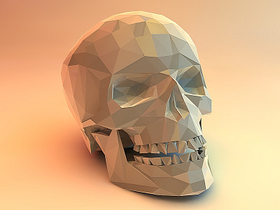 Skull Polygonal