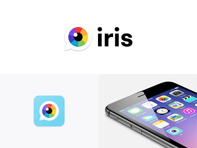 Logotype and App Icon for Iris