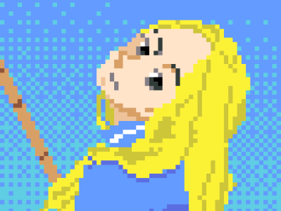 Nino illustration pixelart