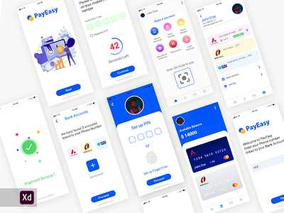 Payeasy wallet UI kit