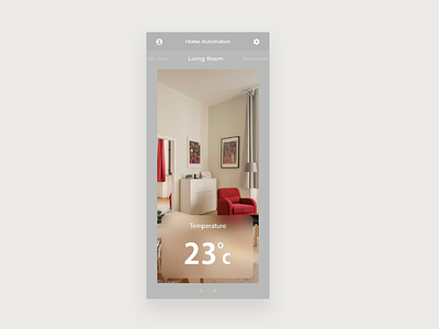 Home automation adobexd app appdesign daily ui design homeautomation minimal simple sketch app smarthome ui ux ui 100day uxdesigner