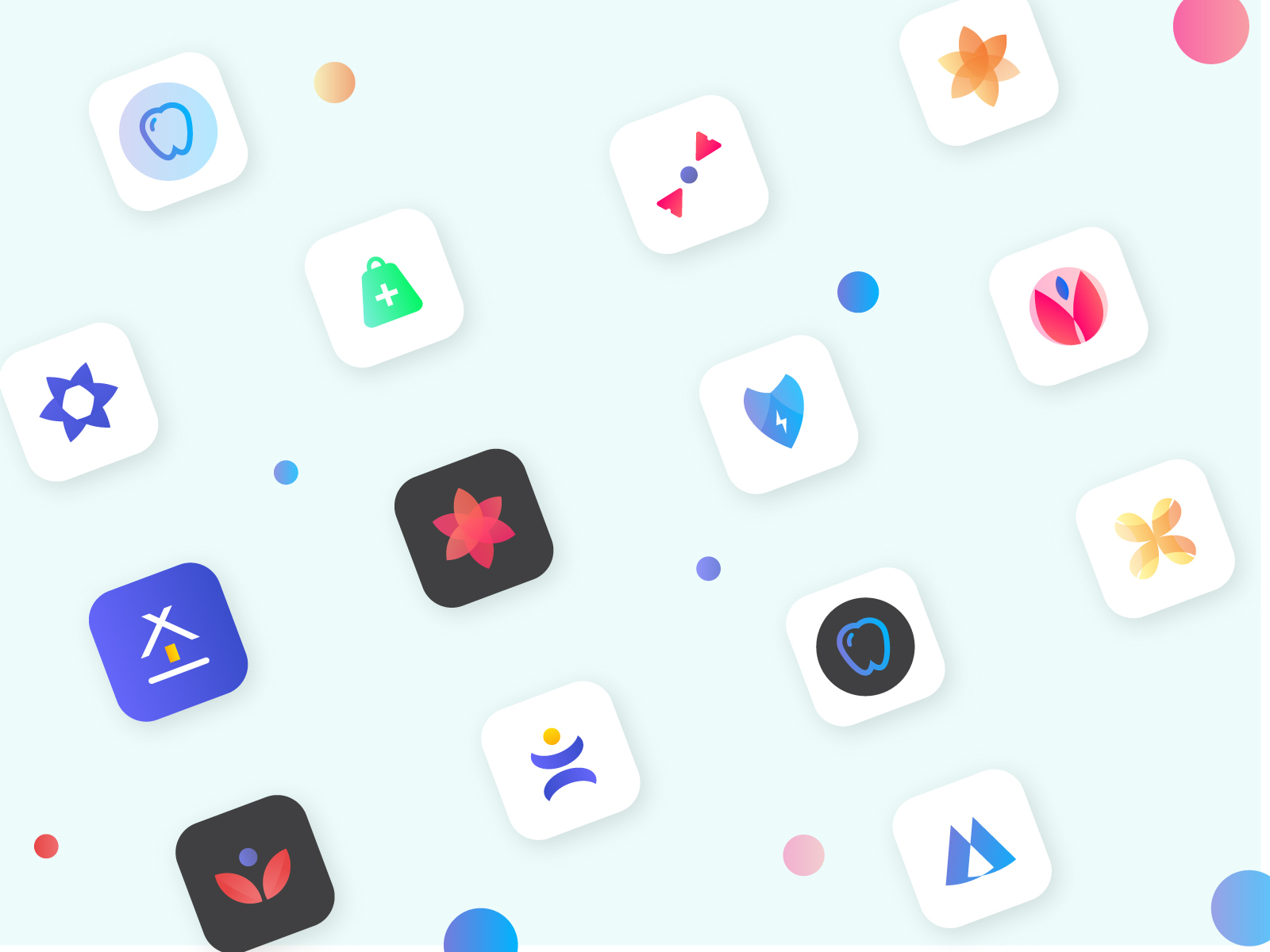 App icons set by Ashish Sharma on Dribbble