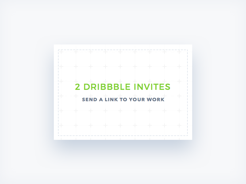 2 Dribbble Invites! By Sebastian Selling On Dribbble