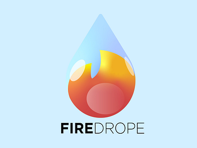 Firedrope logos fire drope