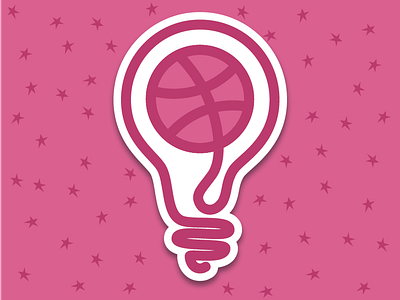 Dribbble challenge bulb