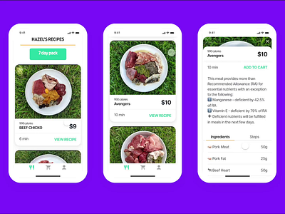 PetMeal animation design diet food interaction interaction design invisionstudio ios iphone iphone x microinteraction minimal motion pet pets ui uiux ux