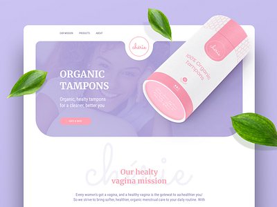 Landing Page - Our healty