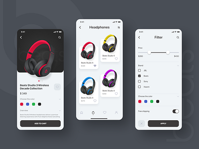 Beats Mobile App - Concept Design