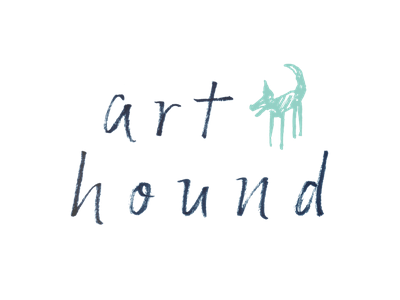 Art Hound art blog nameplate