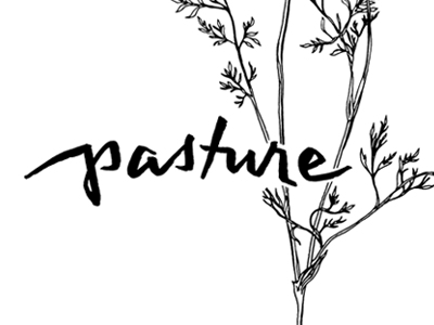 Pasture restaurant identity