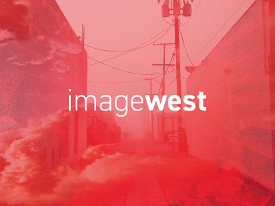 Imagewest Case Study branding design identity identity design illustration logo poster red