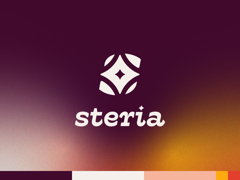 Steria - Logo & Identity brand identity branding color concept gradient icon identity identity design illustration logo logotype mobile modern website