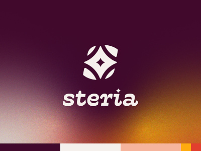 Steria - Logo & Identity brand identity branding color concept gradient icon identity identity design illustration logo logotype mobile modern website
