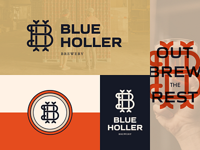 Brew Holler Brewery - More Logotype brand identity branding design icon identity identity design logo logo design logo lockup logo mark logodesign monogram symbol typography