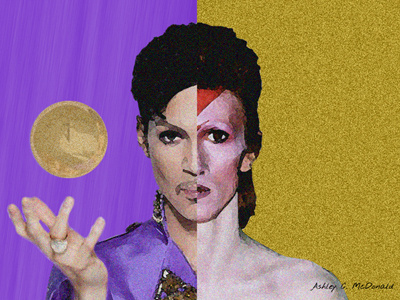 Prince + Bowie david bowie prince