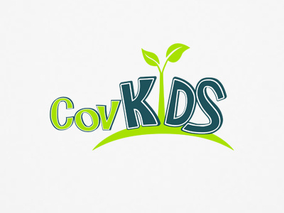 Cov Kids branding church cov covenant kids leaf line logo ministry plant seed tree
