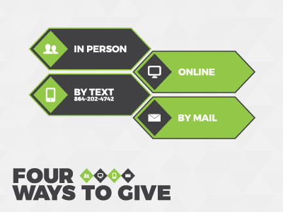 Four Ways To Give