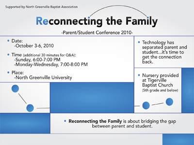 Reconnecting The Family branding family identity inform people postcard print reconnect reconnecting relationship