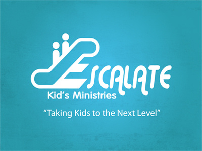 Escalate Visitor's Card - front card children church connect escalate information kids kids ministry ministry visitor