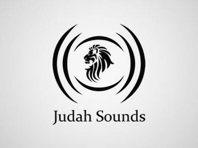 Judah Sounds audio event judah lion logo music promotion sounds speaker waves