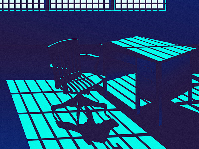 Empty background beautiful behance chair dribbble gloom graphic illustrator office photoshop shadow table