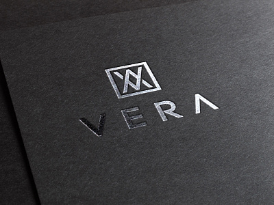 V + A for VERA beautiful branding creative creativeninja dribbble illustrator letter logo simple typography vera