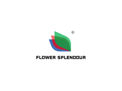 FLOWER SPLENOOUR art branding design flower logo icon