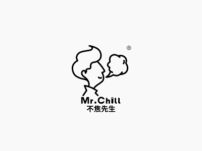 Mr.Chill art branding chill design e cigarette illustration logo