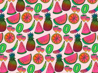 Working on some patterns by Luna Portnoi on Dribbble