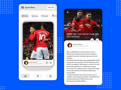 football app application design football manutd match ui uidesign user interface ux website win worldcup