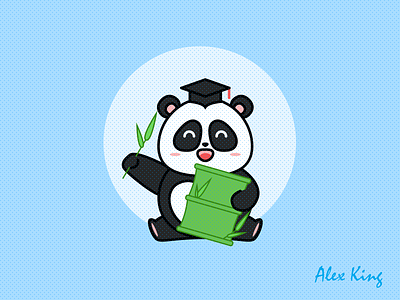 Panda design illustration