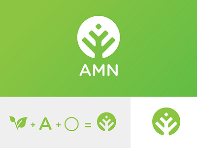 AMN branding design icon logo logo design vector