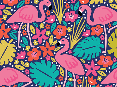 Flamingo Pattern