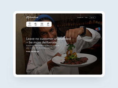 EasyDrop lagos logistics ui web ui ux website