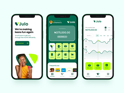 Julo - Quick Loan App banking design fintech lagos loan ui ux