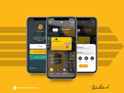 Providus App Redesign by Uche Richmond app bank banking banking app branding design ui ux