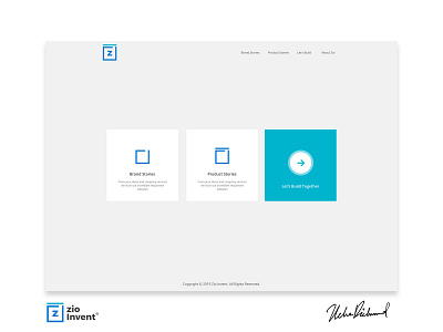 Zio Invent Web UI By Uche Richmond
