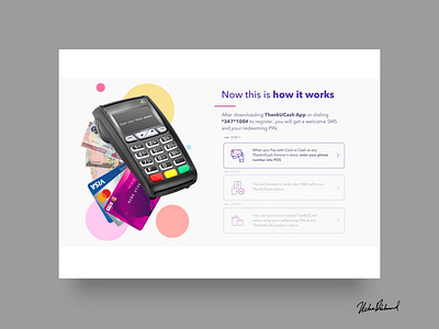 ThankUCash WEB UI by Uche Richmond banking branding lagos nigeria ui ux web ui ux website