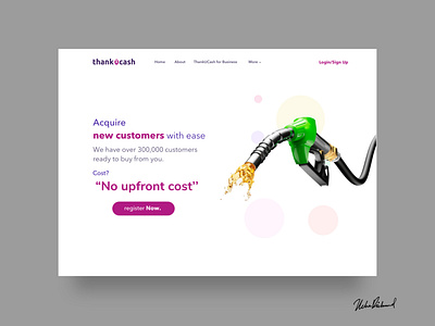 ThankUCash for Business by Uche Richmond bank branding design lagos nigeria ui ux web ui ux website