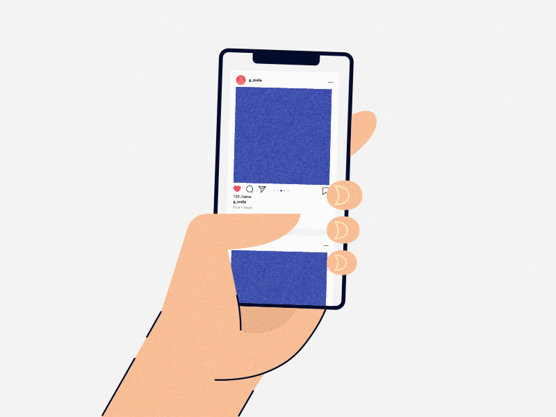 "insta lovers" aftereffects animation animation 2d flatdesign illustration