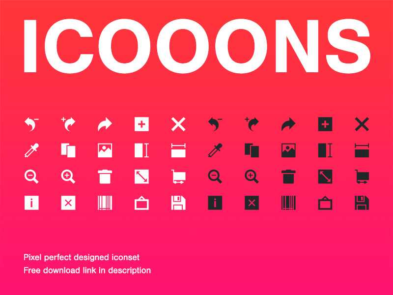 Free iconset - Pixel perfect 16x16 pixels freedownload simpledesign iconography pixelperfect icons iconset free freebie