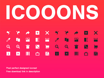 Free iconset - Pixel perfect 16x16 pixels free freebie freedownload iconography icons iconset pixelperfect simpledesign