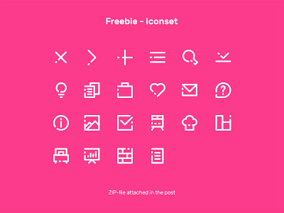 Freebie - Iconset by Max Thunberg