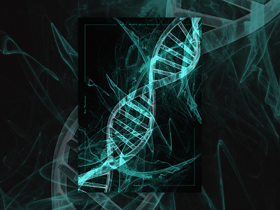 Science Posters - DNA (Photo Composition) composition dna effects photo photocomp photoshop poster posterdesign posters science scientific