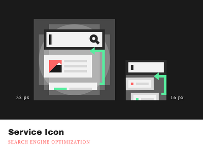 Service Icons - SEO agrowth cleandesign google iconography icons minimalistic pixelperfect product seo service simple