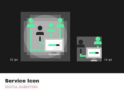 Service Icons - Digital marketing