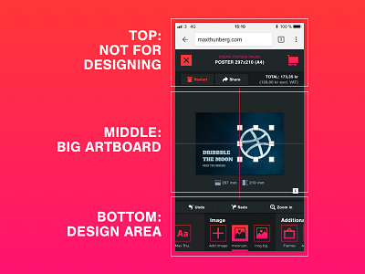MOBILE DESIGN TOOL (UX-BREAKDOWN) breakdown designtool mobile mobiledesign onlineapplication ui uidesign ux uxdesign