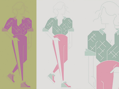 Fashion Illustration fashion illustraion pastel vector